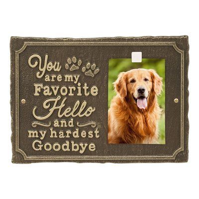 Loyalty Pet Memorial Plaque